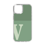 Slim Protection Case［ Original - initial two tone - V green ］