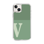 Slim Protection Case［ Original - initial two tone - V green ］