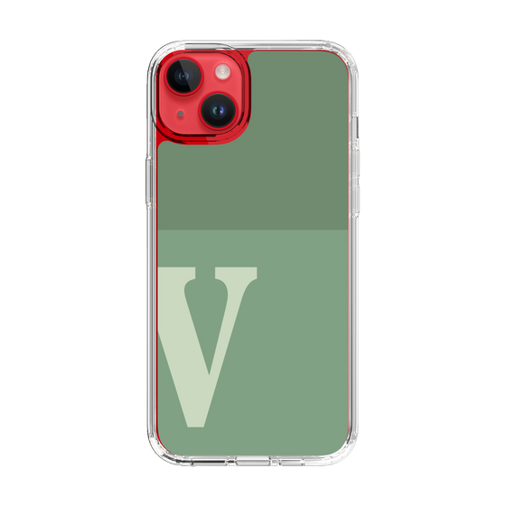 Slim Protection Case［ Original - initial two tone - V green ］