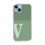Slim Protection Case［ Original - initial two tone - V green ］