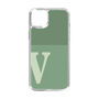 Slim Protection Case［ Original - initial two tone - V green ］