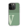 Slim Protection Case［ Original - initial two tone - V green ］