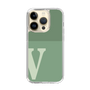 Slim Protection Case［ Original - initial two tone - V green ］