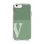 Slim Protection Case［ Original - initial two tone - V green ］