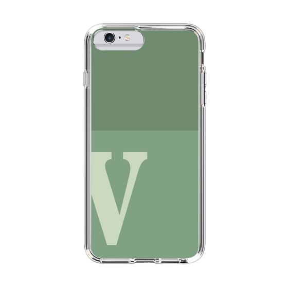 Slim Protection Case［ Original - initial two tone - V green ］