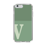 Slim Protection Case［ Original - initial two tone - V green ］