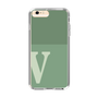 Slim Protection Case［ Original - initial two tone - V green ］