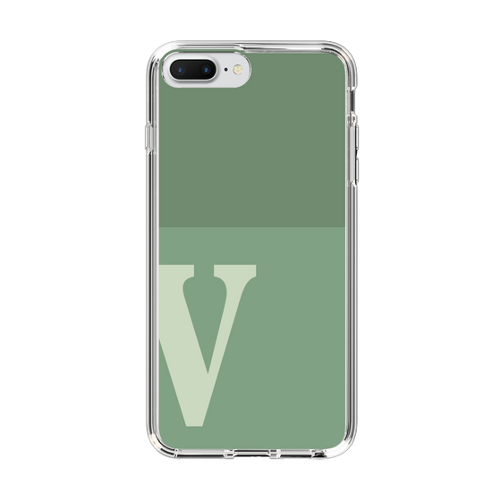 Slim Protection Case［ Original - initial two tone - V green ］