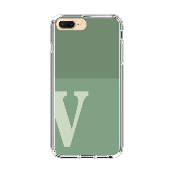 Slim Protection Case［ Original - initial two tone - V green ］