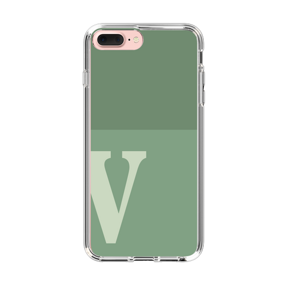 Slim Protection Case［ Original - initial two tone - V green ］