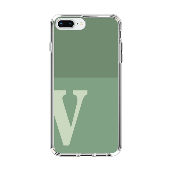 Slim Protection Case［ Original - initial two tone - V green ］