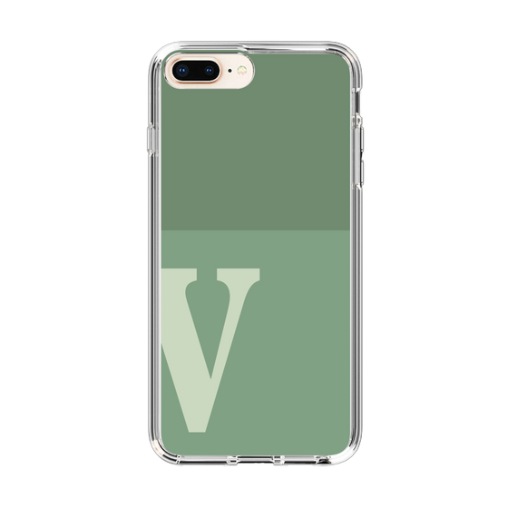 Slim Protection Case［ Original - initial two tone - V green ］