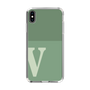 Slim Protection Case［ Original - initial two tone - V green ］