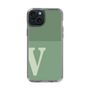Slim Protection Case［ Original - initial two tone - V green ］