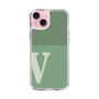 Slim Protection Case［ Original - initial two tone - V green ］