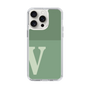 Slim Protection Case［ Original - initial two tone - V green ］