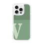 Slim Protection Case［ オリジナル - initial two tone - V green ］