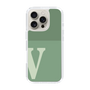 Slim Protection Case［ オリジナル - initial two tone - V green ］