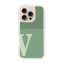 Slim Protection Case［ オリジナル - initial two tone - V green ］