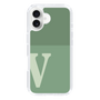 Slim Protection Case［ オリジナル - initial two tone - V green ］