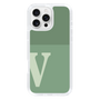 Slim Protection Case［ オリジナル - initial two tone - V green ］