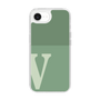 Slim Protection Case［ Original - initial two tone - V green ］