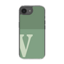 Slim Protection Case［ Original - initial two tone - V green ］
