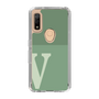 Slim Protection Case［ Original - initial two tone - V green ］