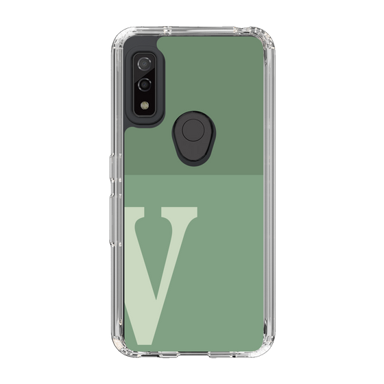 Slim Protection Case［ Original - initial two tone - V green ］