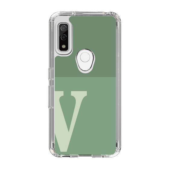 Slim Protection Case［ Original - initial two tone - V green ］