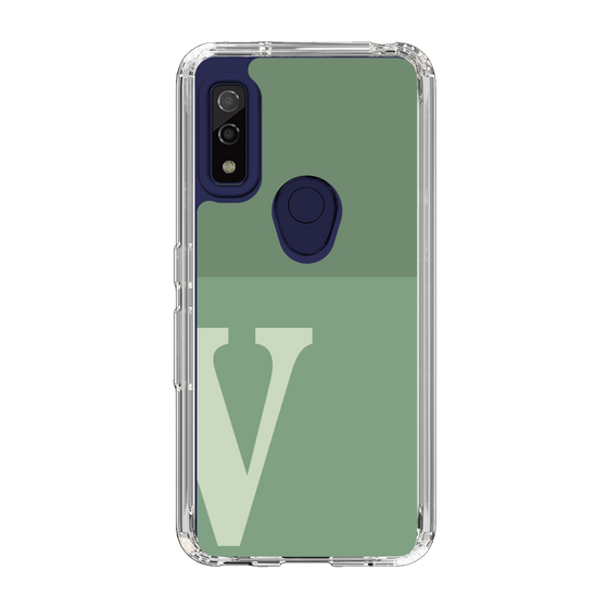 Slim Protection Case［ Original - initial two tone - V green ］