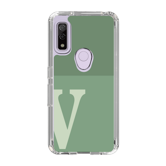 Slim Protection Case［ Original - initial two tone - V green ］