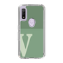 Slim Protection Case［ Original - initial two tone - V green ］