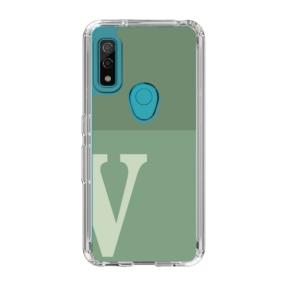 Slim Protection Case［ Original - initial two tone - V green ］