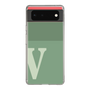 Slim Protection Case［ Original - initial two tone - V green ］