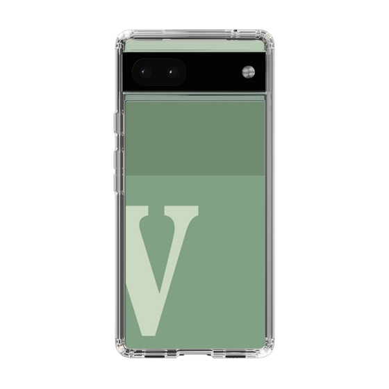 Slim Protection Case［ Original - initial two tone - V green ］