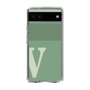 Slim Protection Case［ Original - initial two tone - V green ］