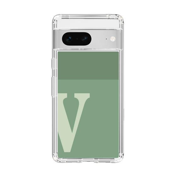Slim Protection Case［ Original - initial two tone - V green ］