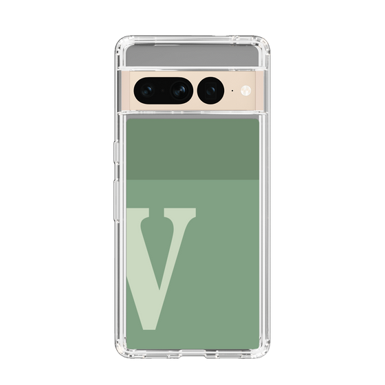 Slim Protection Case［ Original - initial two tone - V green ］