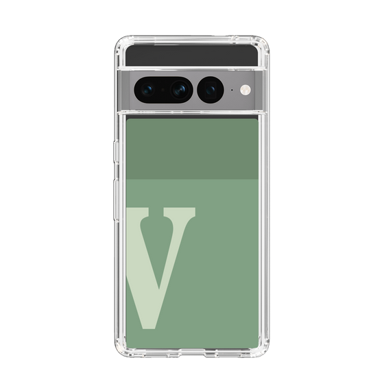 Slim Protection Case［ Original - initial two tone - V green ］