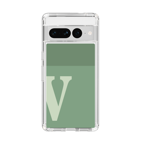 Slim Protection Case［ Original - initial two tone - V green ］