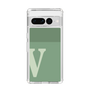 Slim Protection Case［ Original - initial two tone - V green ］