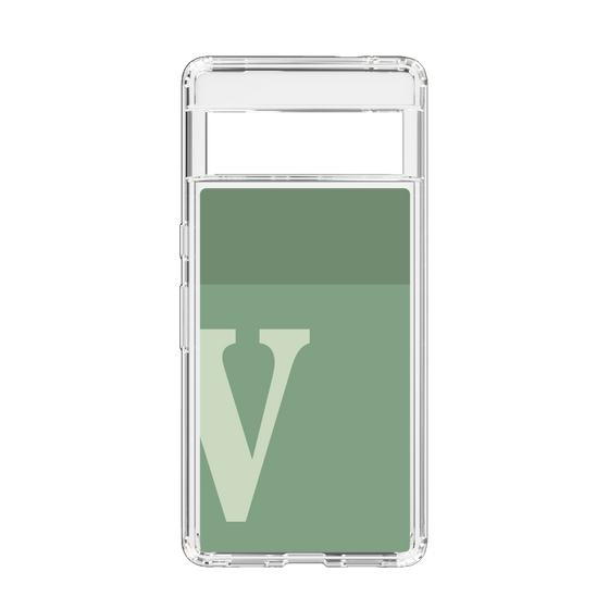 Slim Protection Case［ Original - initial two tone - V green ］