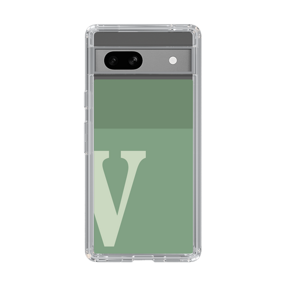 Slim Protection Case［ Original - initial two tone - V green ］