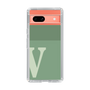 Slim Protection Case［ Original - initial two tone - V green ］