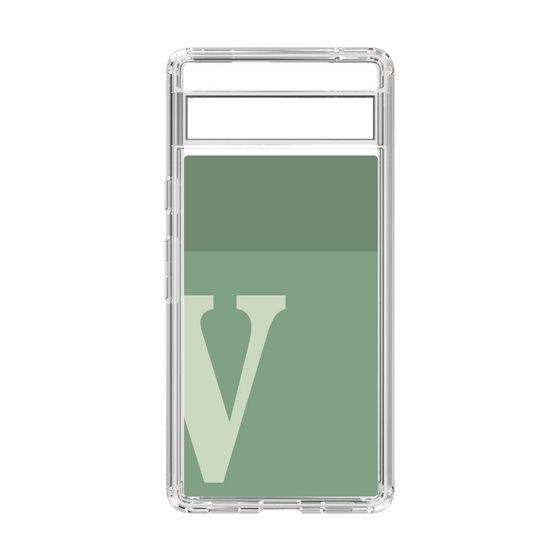 Slim Protection Case［ Original - initial two tone - V green ］