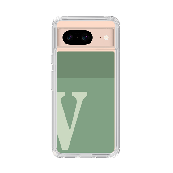 Slim Protection Case［ Original - initial two tone - V green ］