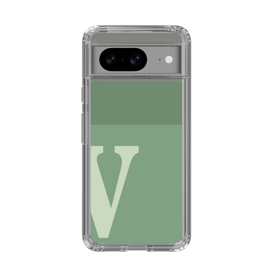 Slim Protection Case［ Original - initial two tone - V green ］