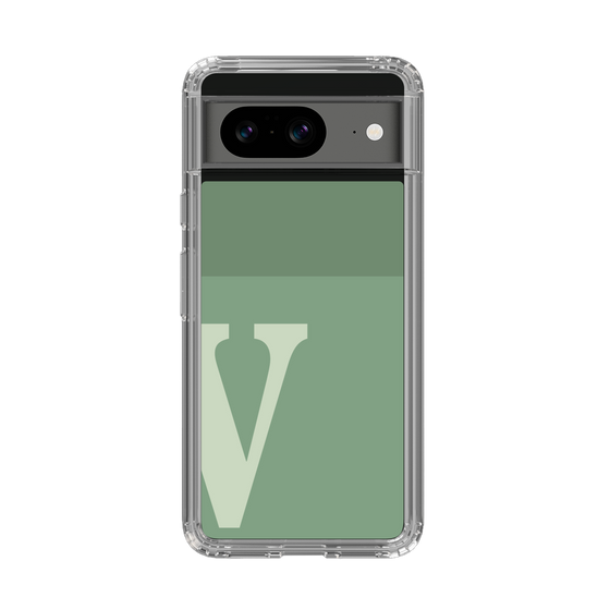 Slim Protection Case［ Original - initial two tone - V green ］