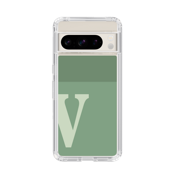 Slim Protection Case［ Original - initial two tone - V green ］